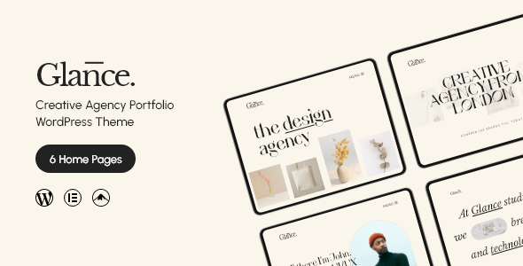Glance - Creative Agency Portfolio WordPress Theme icon