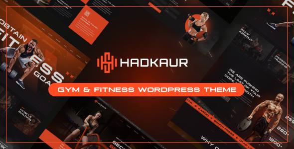 Hadkaur - Fitness and Gym WordPress Theme icon