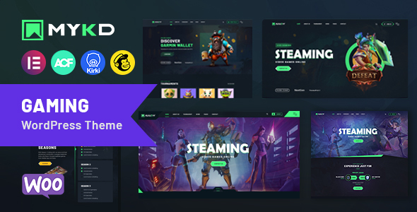 MYKD - eSports and Gaming NFT WordPress Theme icon
