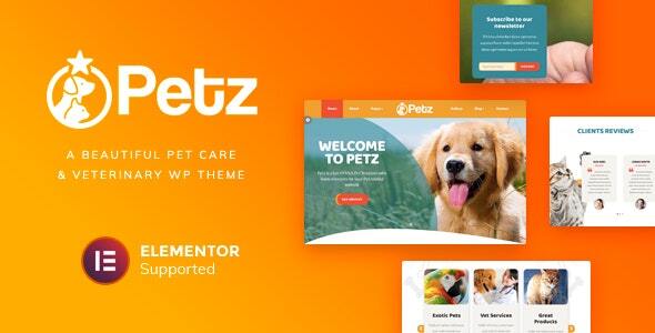 Petz - Pet Care & Veterinary Theme icon