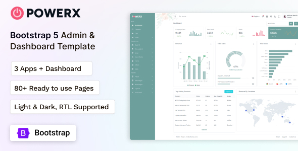 PowerX - Bootstrap 5 Admin & Dashboard UI Kit icon
