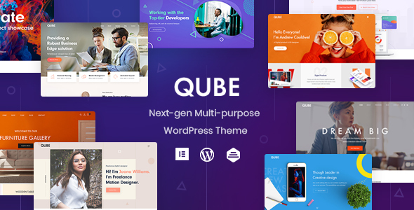 Qube - Responsive Multi-Purpose Theme icon