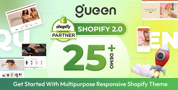 Queen - Multipurpose Responsive Shopify Theme OS 2.0 icon