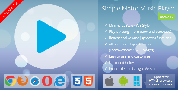 Simple Metro Music Player icon