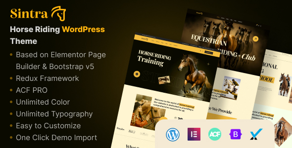 Sintra - Horse Riding Club WordPress Theme icon