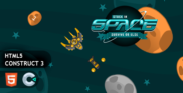 Stuck In Space Construct 3 HTML5 Game icon