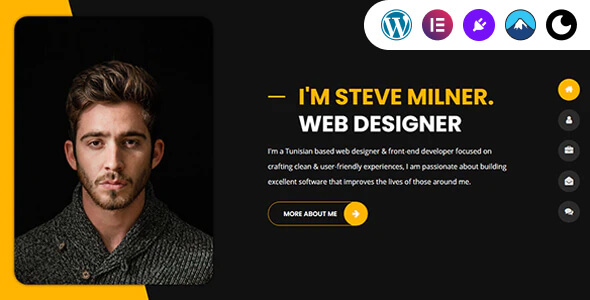 Tunis - Personal Portfolio WordPress Resume Theme icon