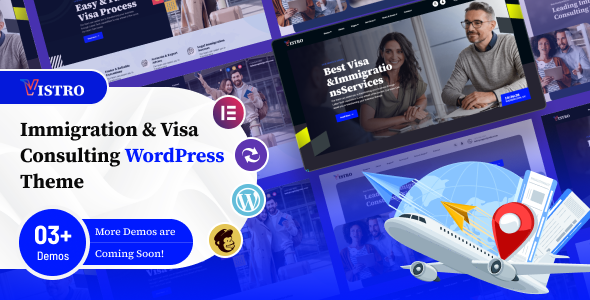 Vistro - Immigration Visa Consulting WordPress Theme icon