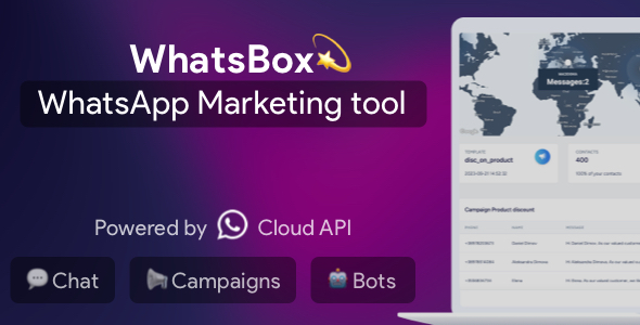 WhatsBox - The WhatsApp Marketing - Bulk Sender, Chat, Bots, SaaS icon
