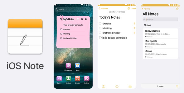 iOS Note icon