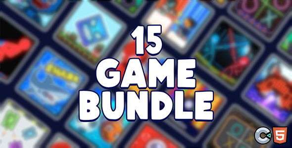 15 HTML5 GAMES BUNDLE (Construct 3 - HTML5) icon