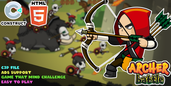 Archer Battle - HTML5 - Construct 3 icon