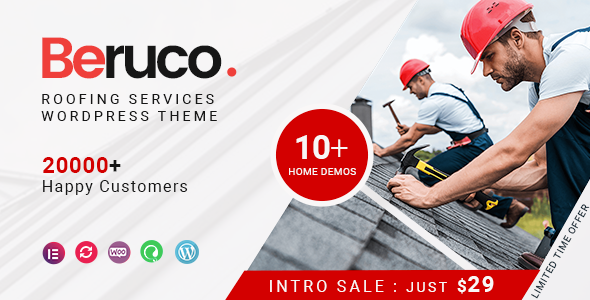 Beruco - Roofing Services WordPress Theme icon