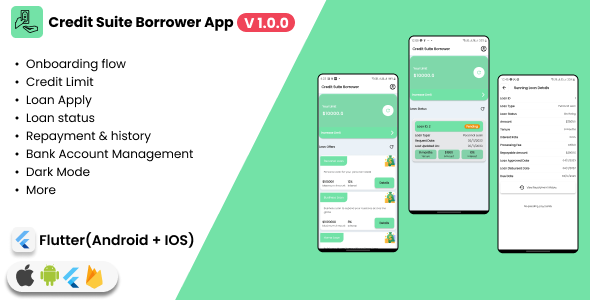 Borrower App for Credit Suite (Flutter Android + IOS) icon