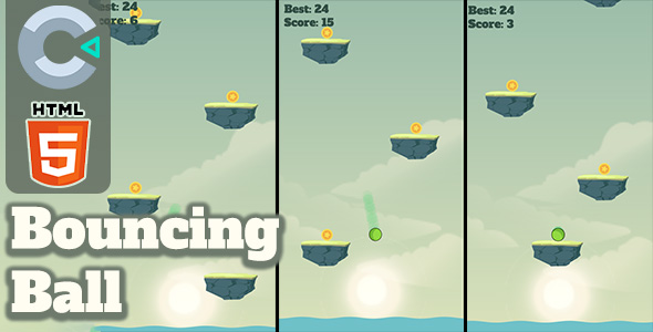 Bouncing Ball – HTML5 Game – C3P icon