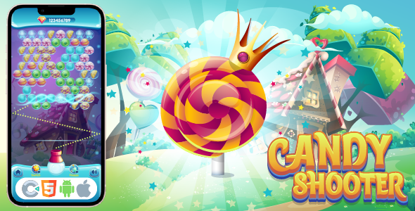 Candy Shooter - HTML5 Game, Construct 3 icon