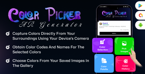 Color picker - AR Generator - Custom Color Picker - Color Palette - AR Photo Color Picker icon