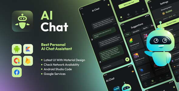 D-bug ConversAI: ChatGPT AI Native Android Chat App icon