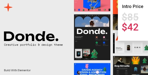 Donde - Elementor Portfolio Theme icon