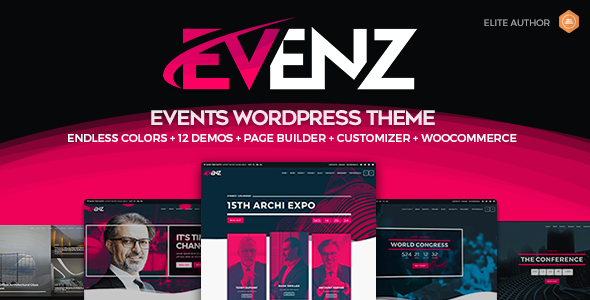 Evenz - Conference and Event WordPress Theme icon
