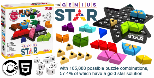 Genius Star (HTML5 Game - Construct 3) icon