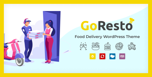 GoResto - Restaurant Food Delivery WordPress Theme icon