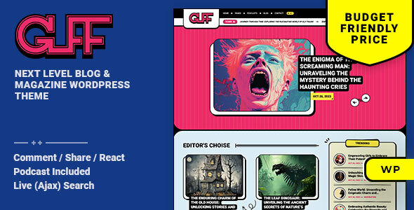 Guff - Blog & Magazine WordPress Theme icon