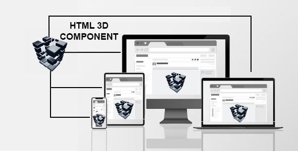 HTML 3D Component icon