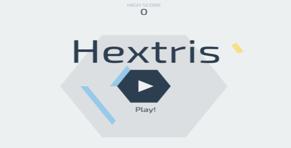 Hextris Html5 game source code icon