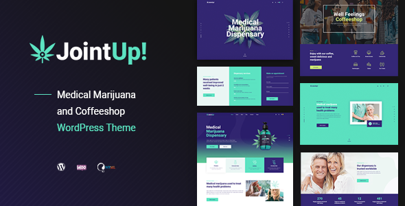 JointUp - Medical Marijuana and Coffeeshop WordPress Theme icon