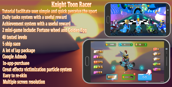 Knight Toon Racer icon