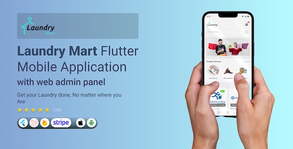 LaundryMart - Multi Vendor Laundry Booking App With Admin Panel icon