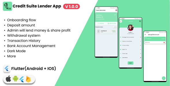 Lender App for Credit Suite (Flutter Android + IOS) icon