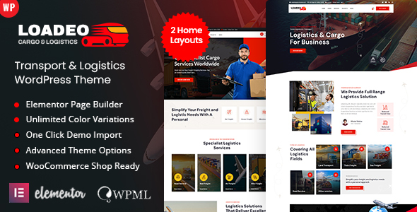 Loadeo - Transport & Logistics WordPress Theme icon