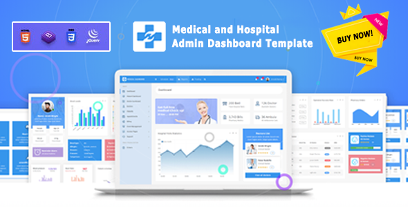 MedicalDash - Medical Admin and Hospital Dashboard Template icon