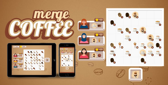 Merge Coffee - HTML5 Game icon