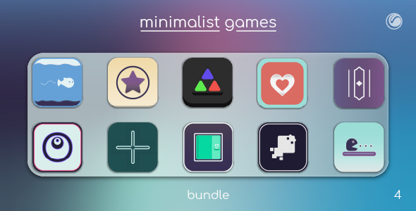 Minimalist Games Bundle 4 | HTML5 Construct Games icon