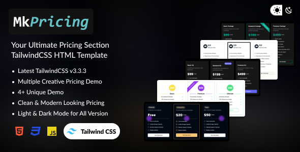 MkPricing - Your Ultimate Pricing Table TailwindCSS HTML Template icon