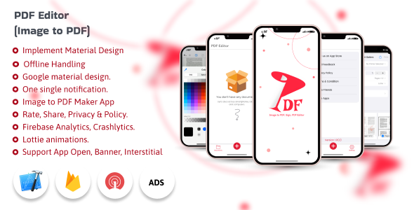 PDF Editor - Image to PDF | Digital Signature icon