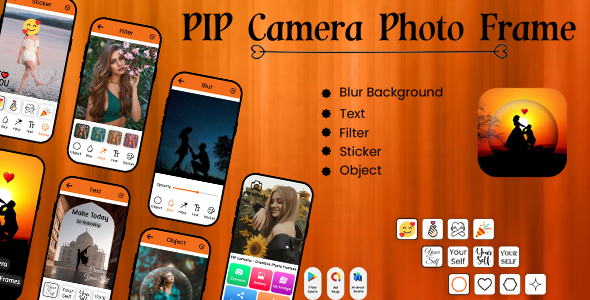 PIP Camera Frames - Photo Editor Amazing Effects - Photo PIP - PIP Camera Collage Maker - PIP Effect icon