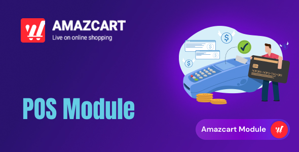 POS add-on | AmazCart Laravel Ecommerce System CMS Multi-Vendor icon