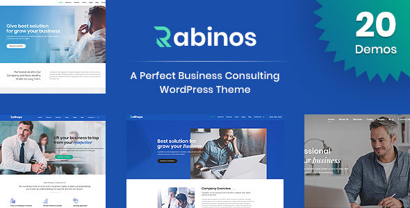 Rabinos - Business Consulting WordPress Theme icon
