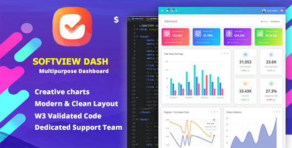 Softview - Bootstrap Admin & Dashboard UI Kit icon
