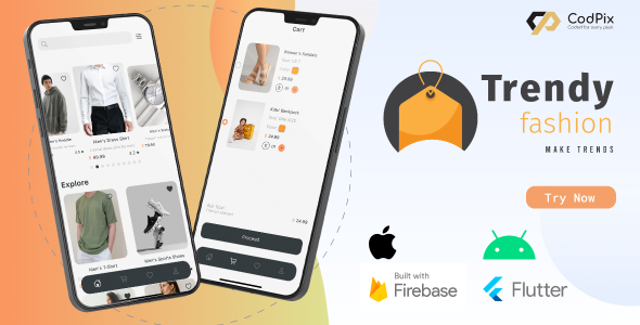Trendy Fashion Flutter App | Early Release icon