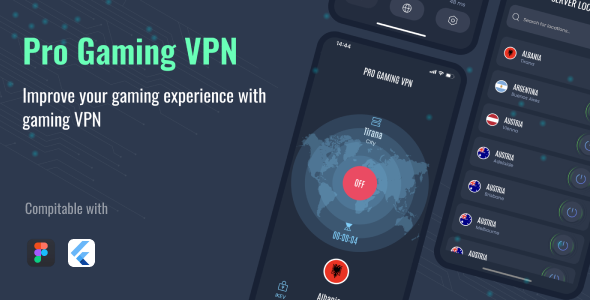 VPN Gaming - Fast & Stable Flutter icon