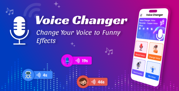 Voice Changer : Text to Speech | Voice and Audio Effect | Admob Ads icon