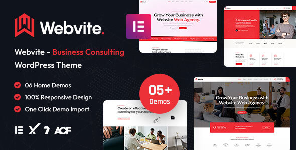 Webvite - Business Consulting WordPress Theme icon