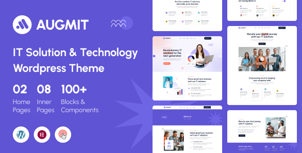 Augmit - IT Solution and Technology WordPress Theme icon