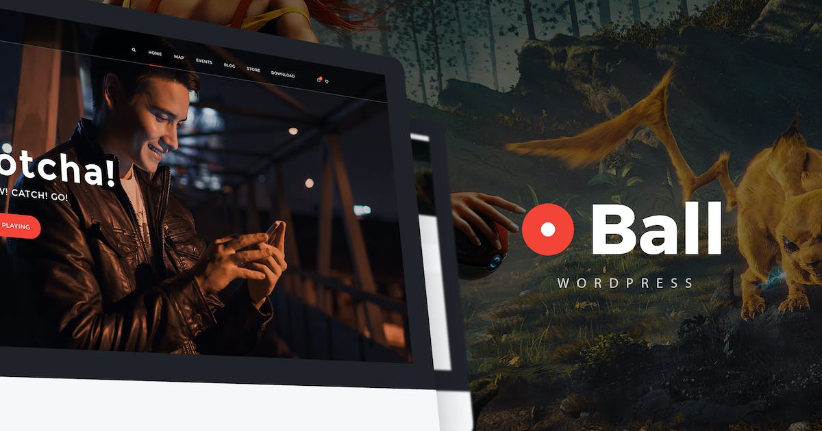 Ball — eSports / Gaming WordPress Theme icon