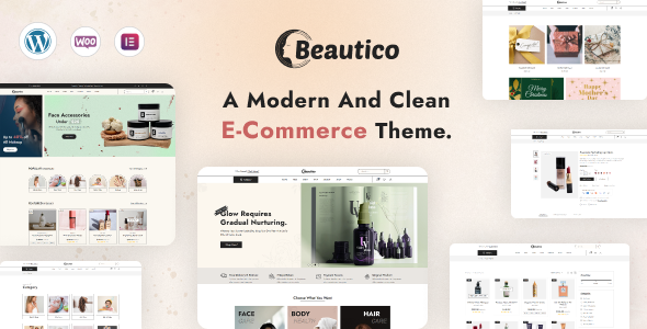 Beautico - Beauty Cosmetics Shop WordPress Theme icon